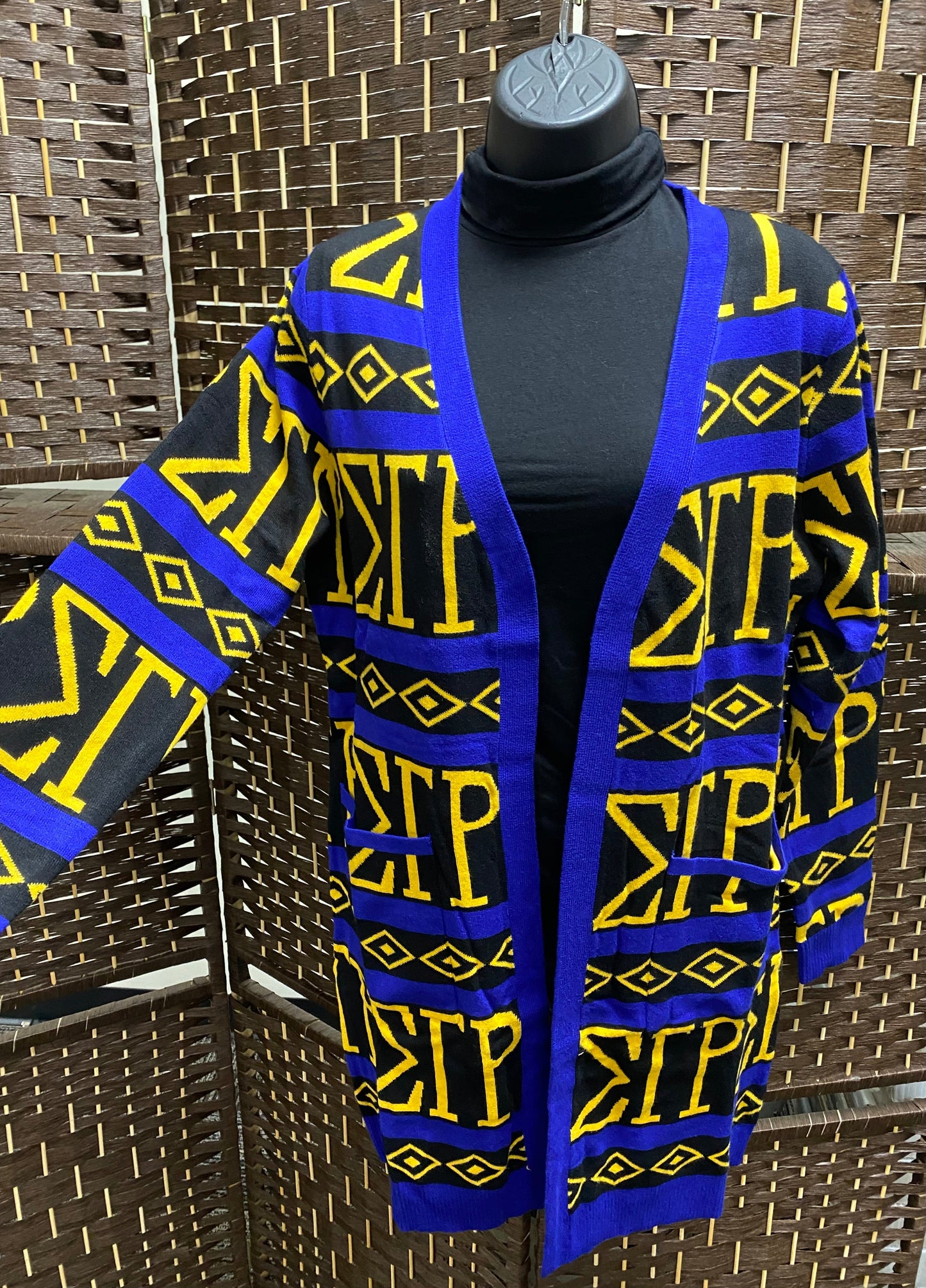 GROUP ORDER Sigma Gamma Rho Cardigan Pre Order ships in up to 4 weeks- PRE ORDER