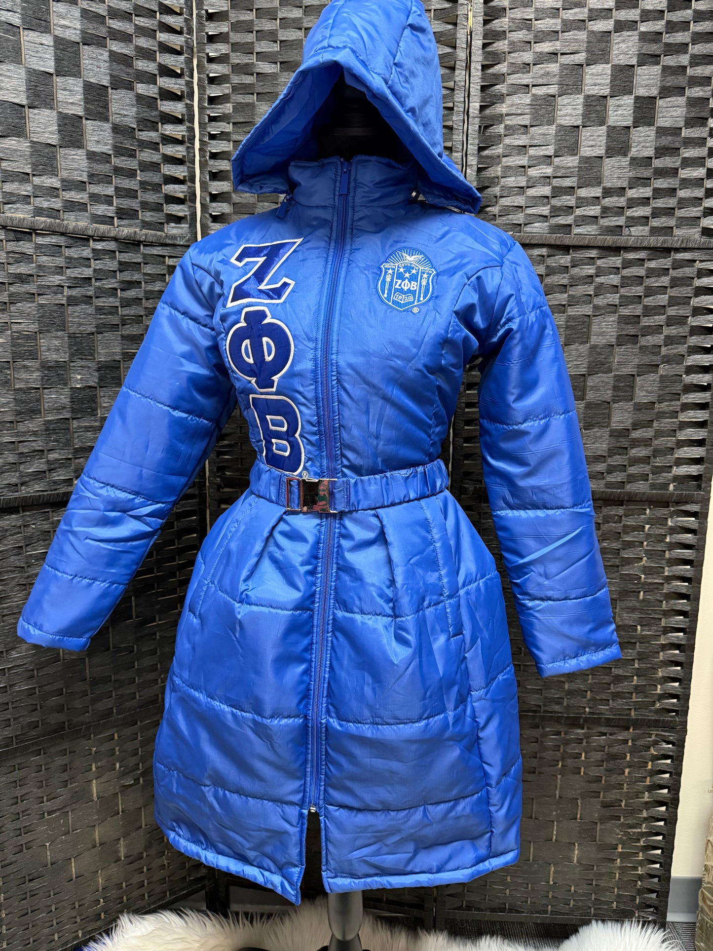 Puffer Peplum Jacket ZETA-PRE ORDER