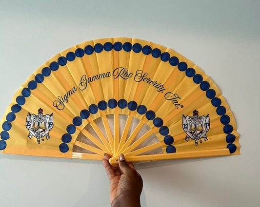 NEW Plastic handle large SGRho  Fan