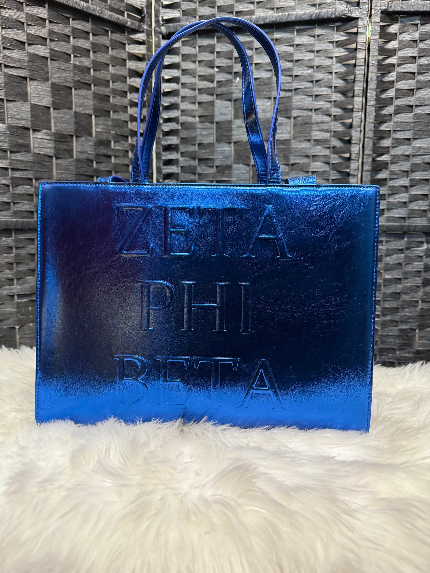 Deluxe Metallic Embossed Tote bag