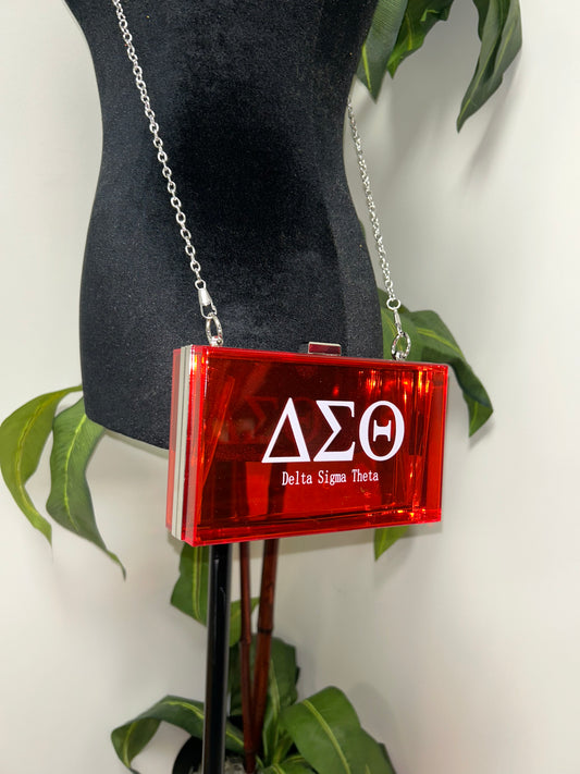 Delta Sigma Theta Stadium Clutch bag