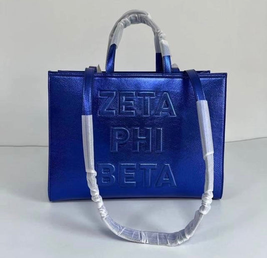 Deluxe Metallic Embossed Tote bag