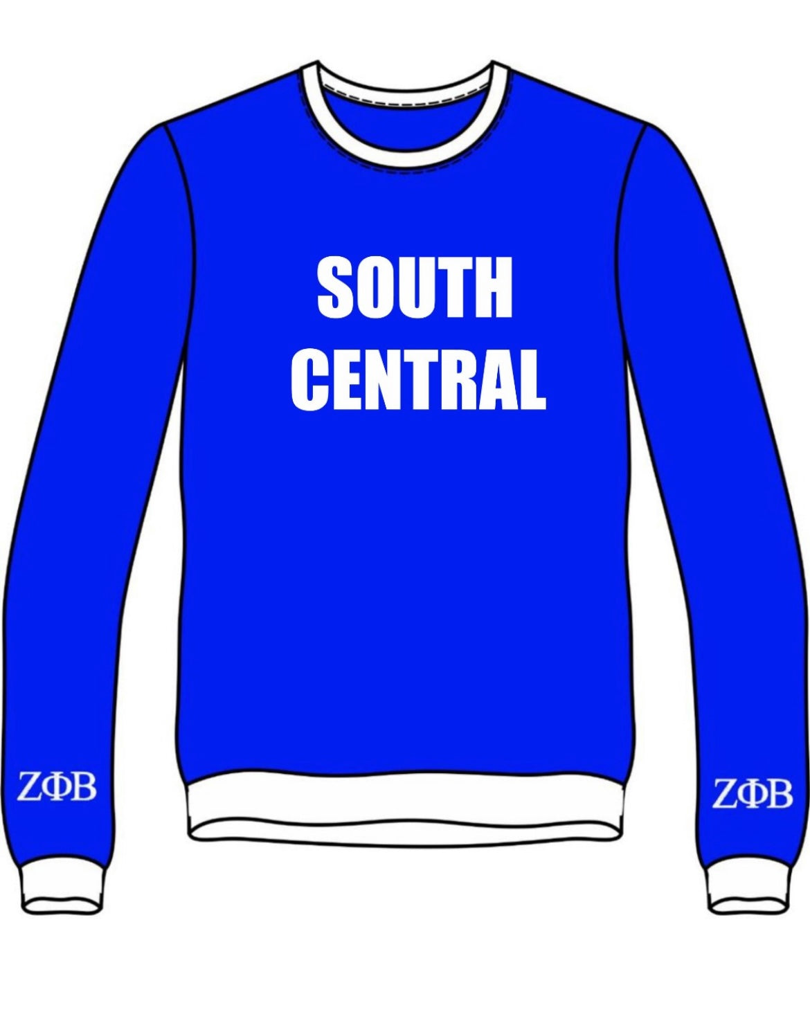 PRE ORDER ZETA PHI BETA - REGIONAL SWEATSHIRT