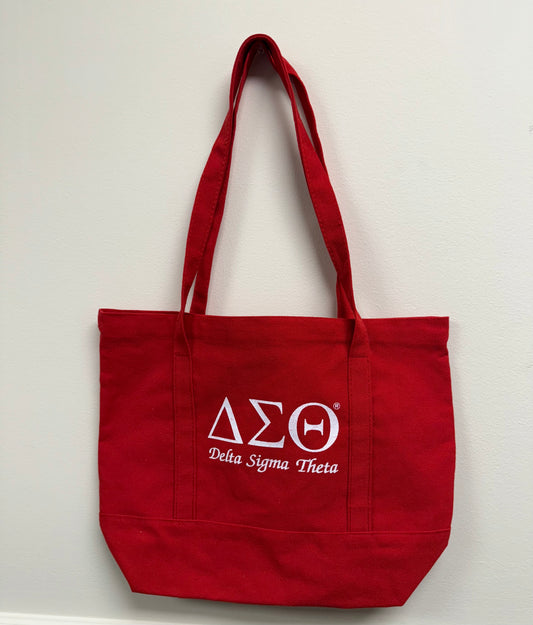 Delta canvas Tote