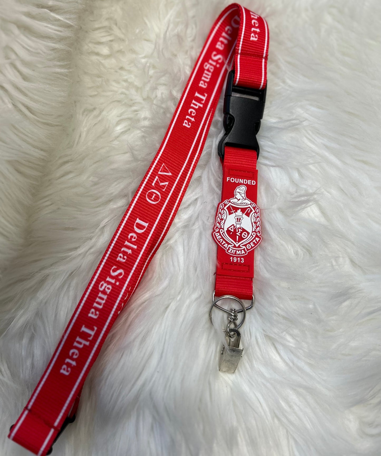 Delta Sigma Theta Keychain