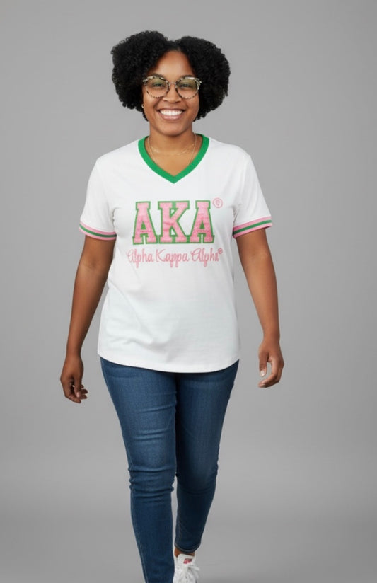 AKA - Embroidered Premium T-Shirt (Copy)