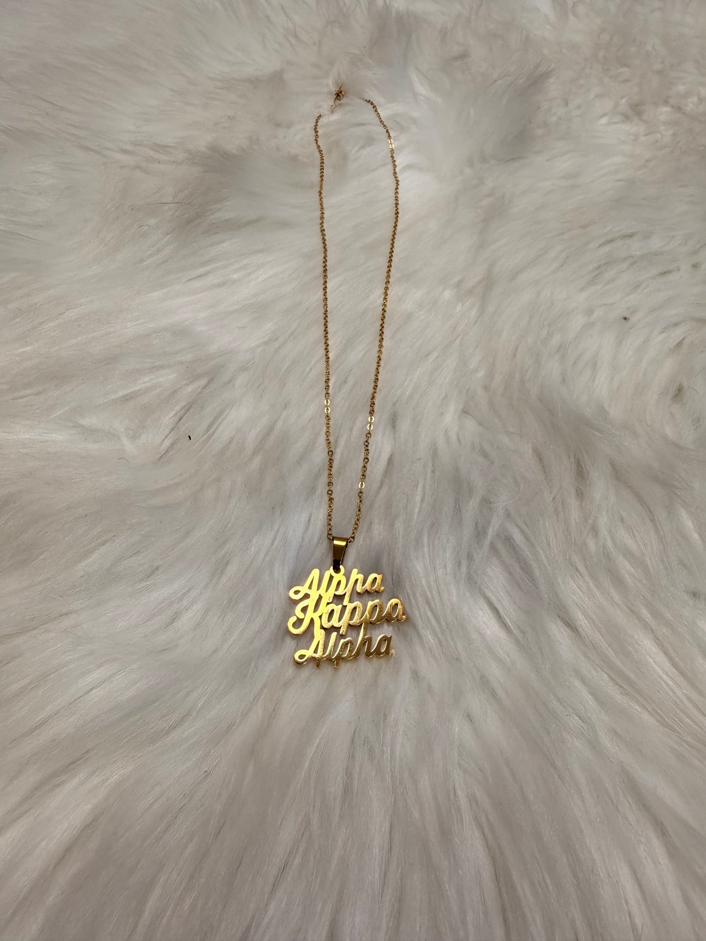 Alpha Kappa Alpha Necklace