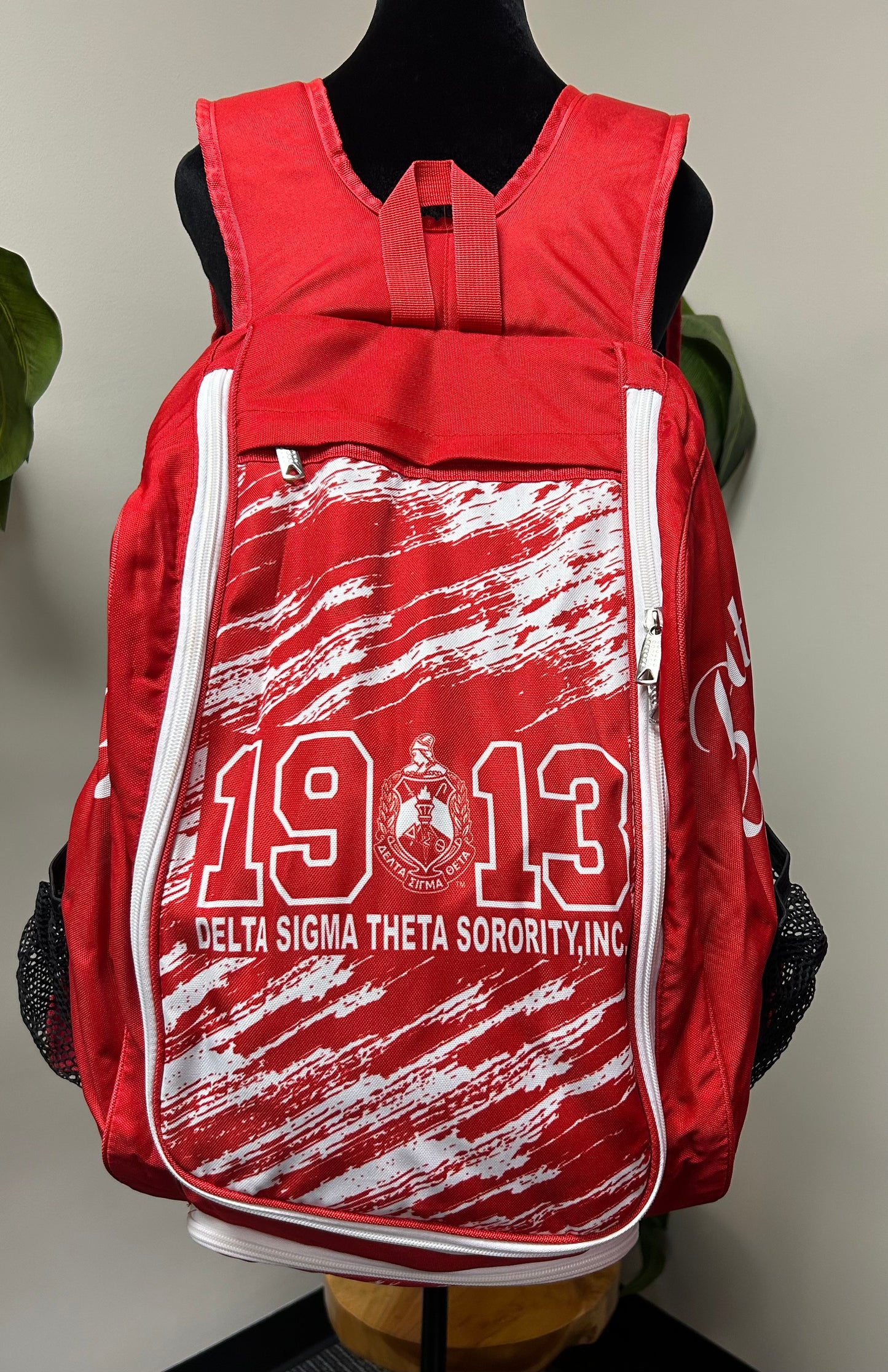 Delta Sigma Theta- multi compartment oversized bag