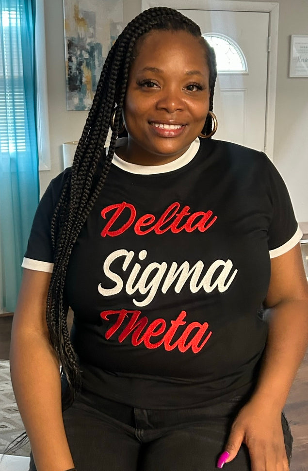 Delta Sigma Theta -premium T shirt