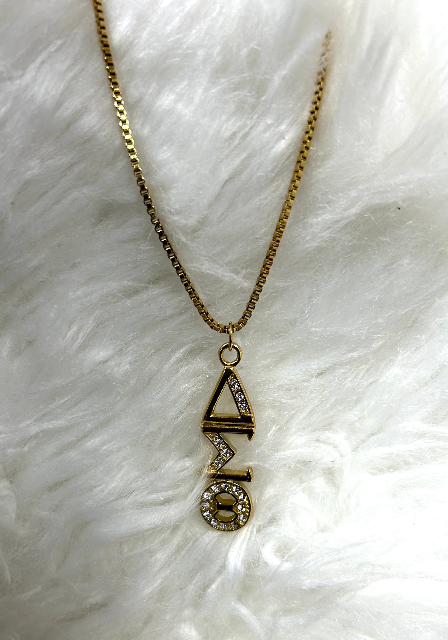 Delta Sigma Theta- “Bling” Necklace