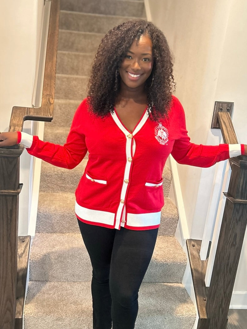 Delta Sigma Theta Cardigan ONLY