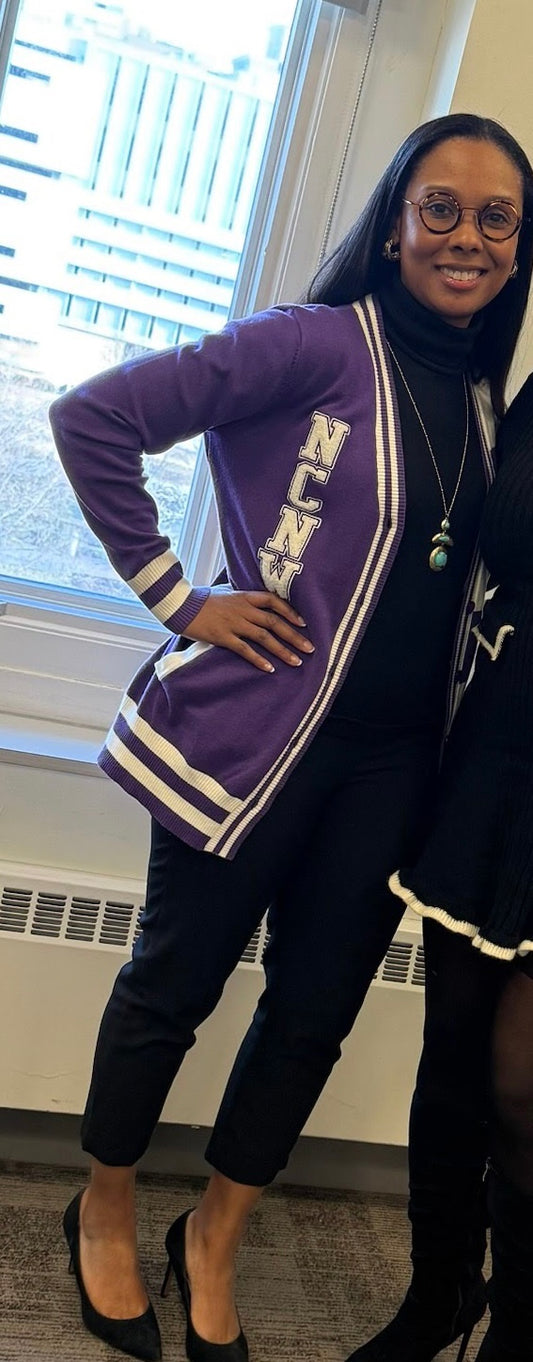 NCNW Signature Split Cardigan