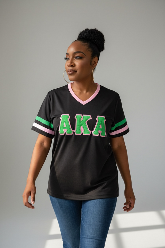 AKA- Embroidered Premium T-Shirt