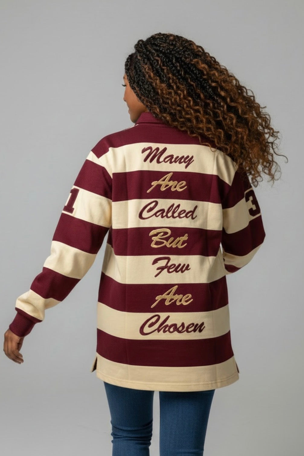 Embroidered Rugby Shirt