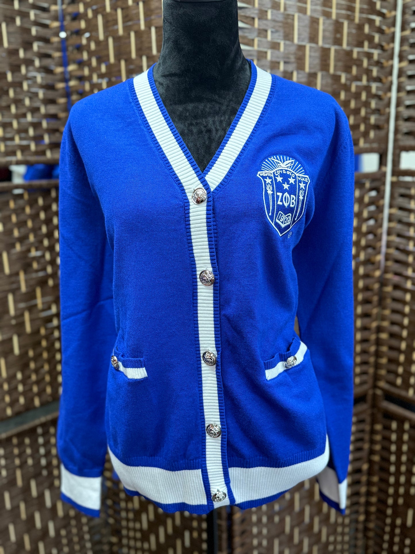 Zeta Phi Beta Cardigan