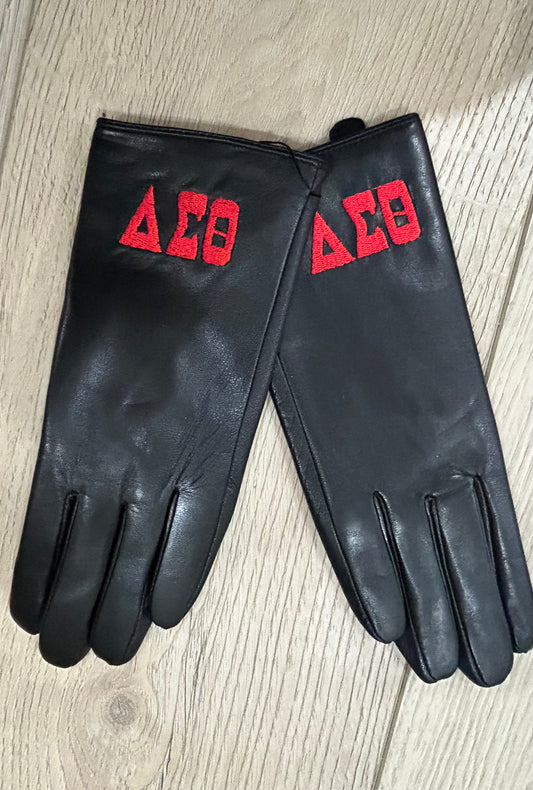 BLACK DST Leather Gloves 2.0