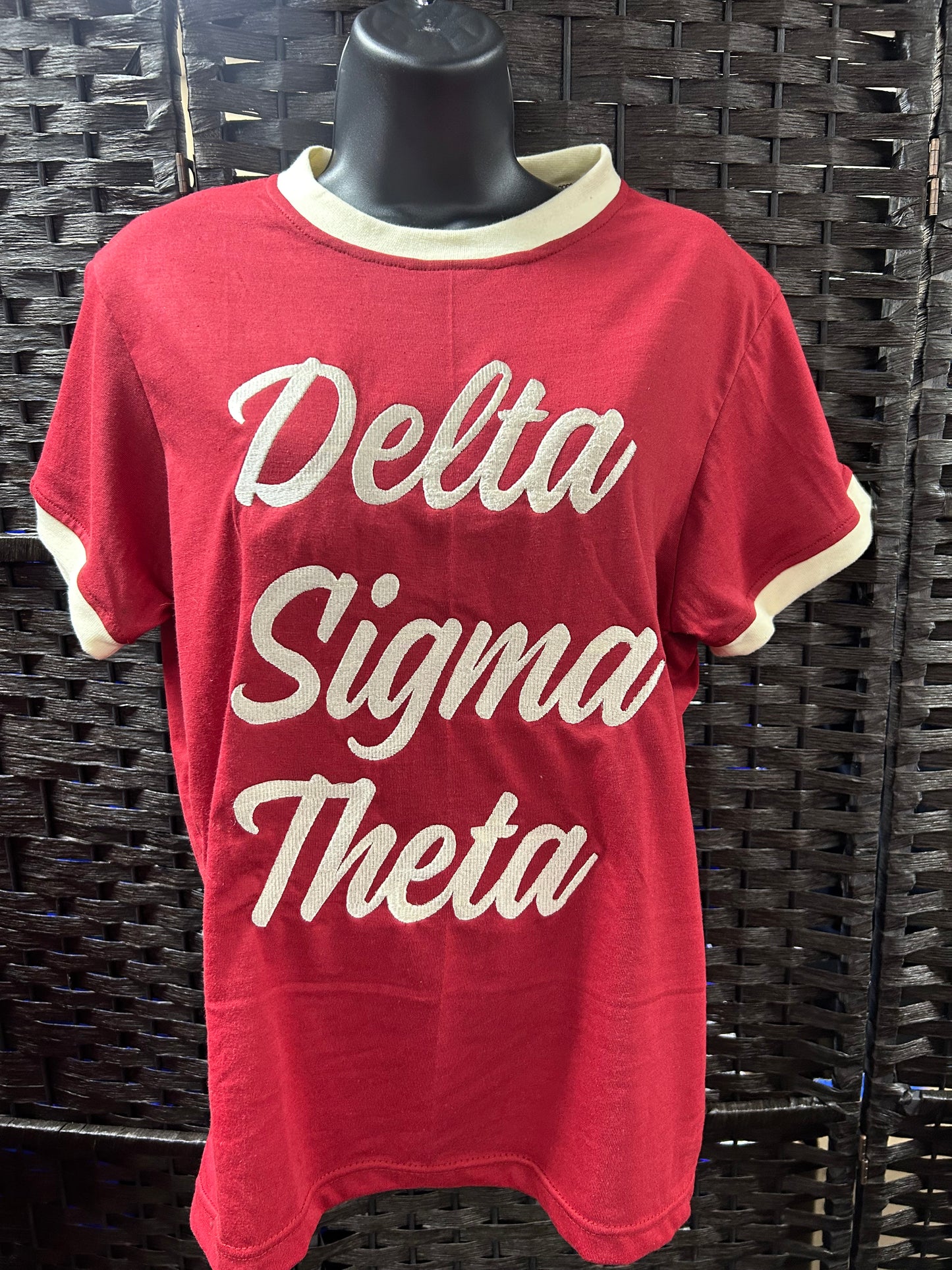 Delta Sigma Theta premium embroidered T shirt