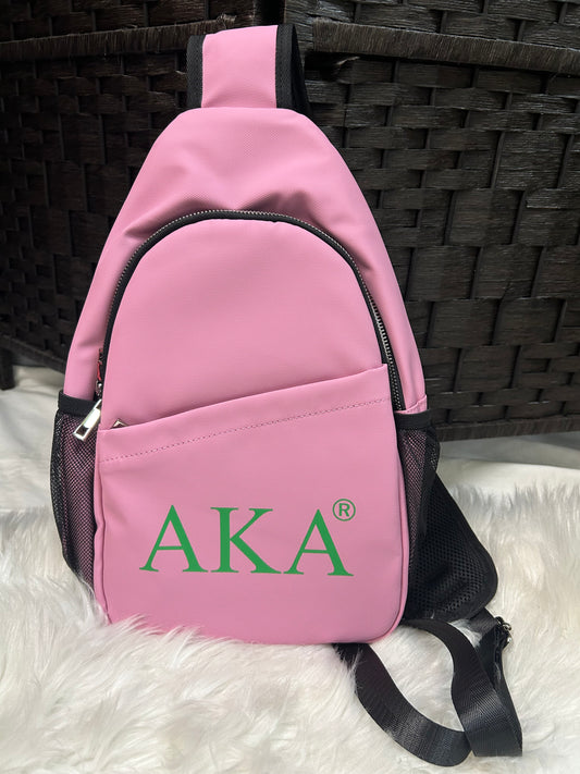 AKA GREEK Letter Sling Backpack