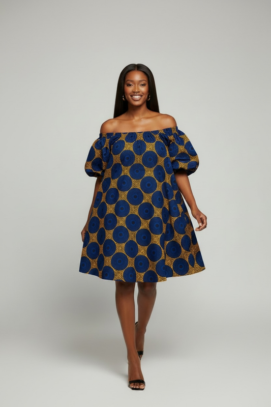Off the Shoulder Elastic Dress