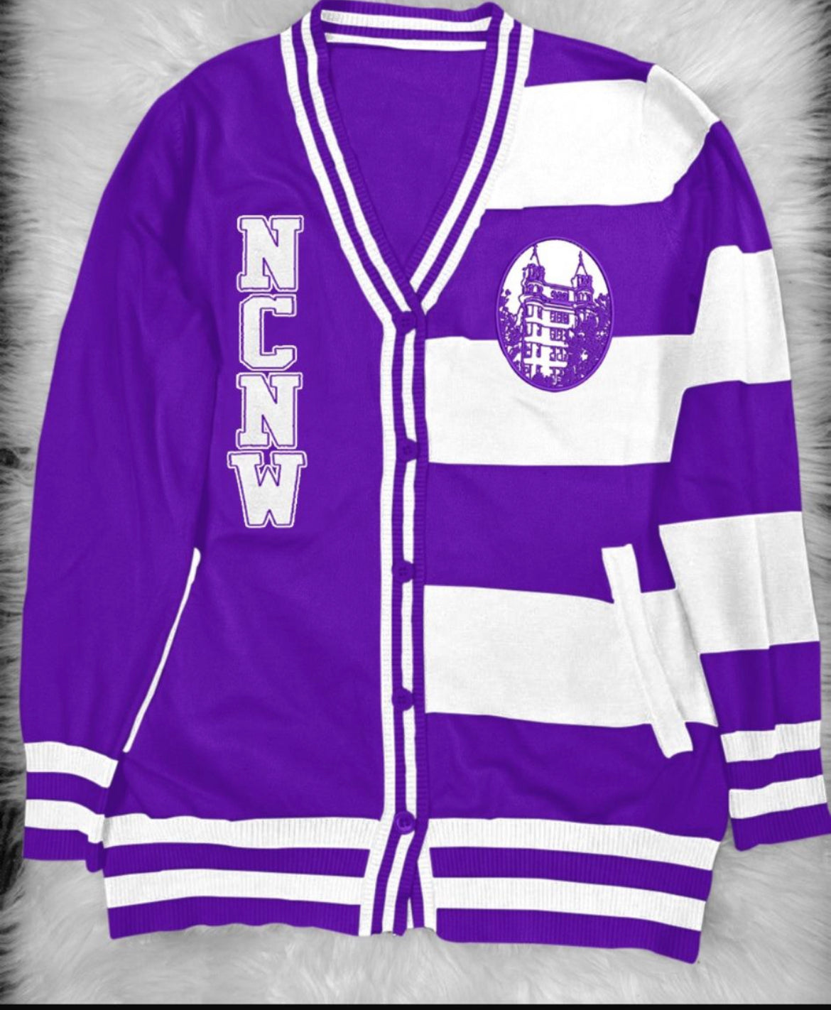 NCNW Signature Split Cardigan