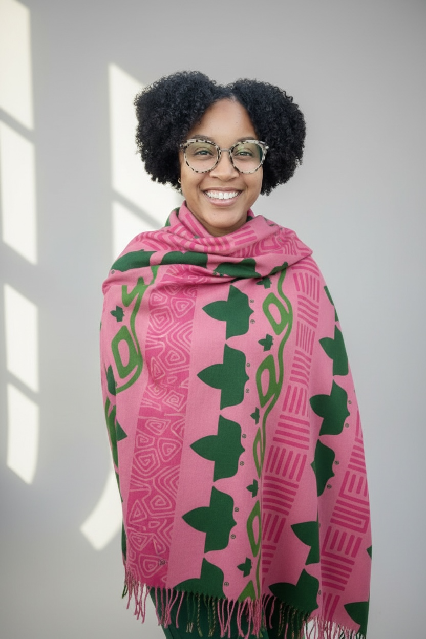 Ivy inspired shawl