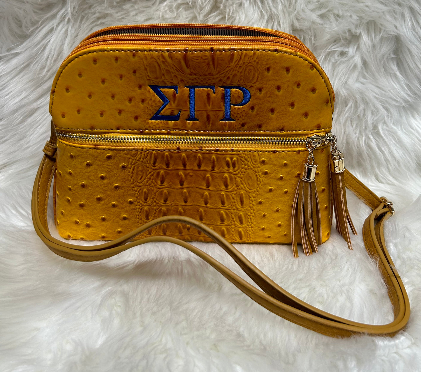 NEW Sigma Gamma Rho- Greek Letter Crossbody