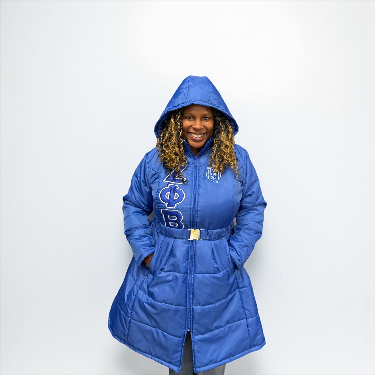 Puffer Peplum Jacket ZETA-PRE ORDER