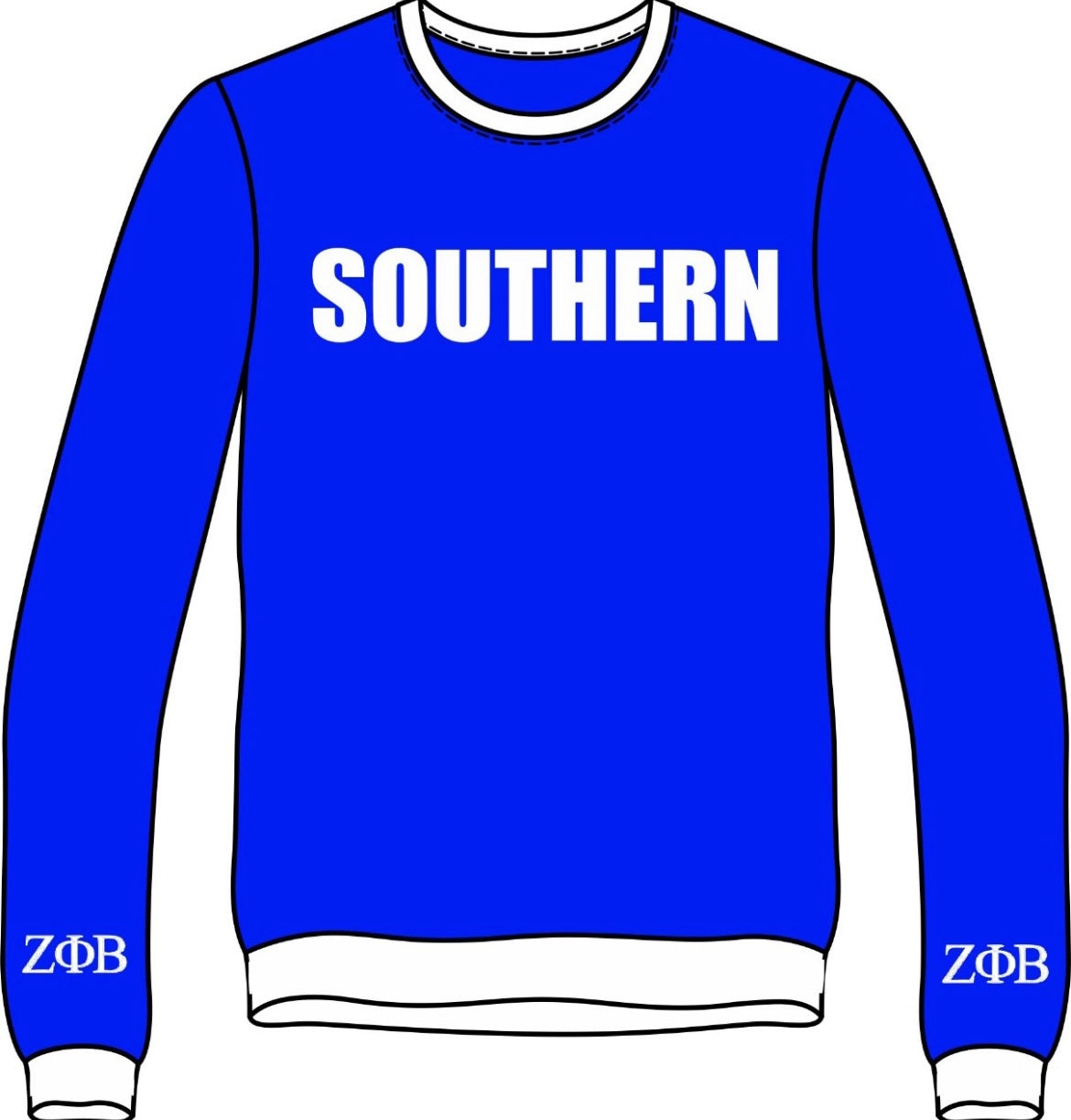 PRE ORDER ZETA PHI BETA - REGIONAL SWEATSHIRT