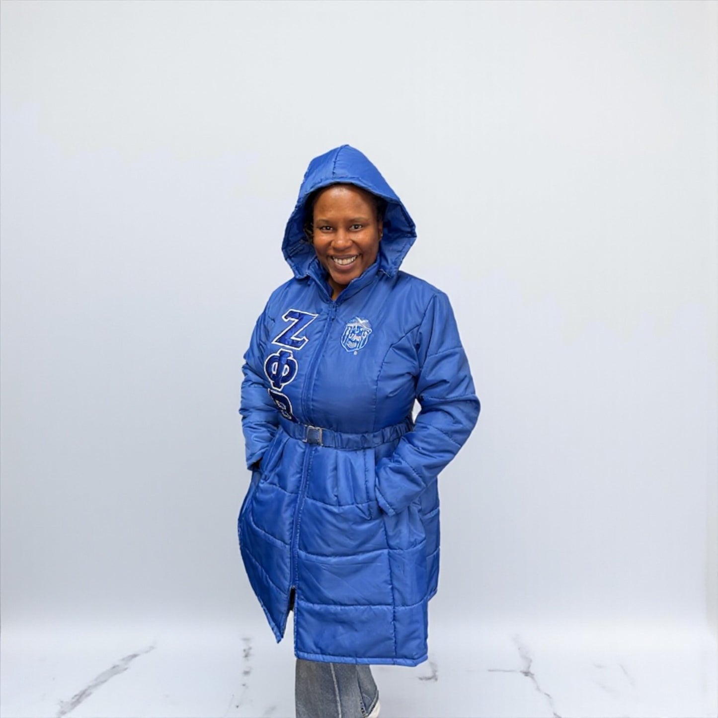 Puffer Peplum Jacket ZETA-PRE ORDER