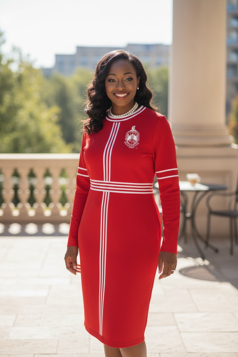 The Striped Knit Dress DELTA- PRE ORDER