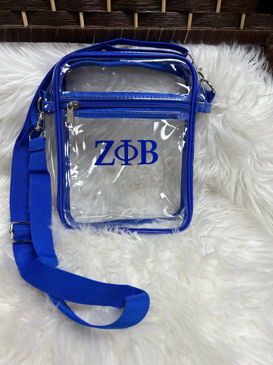 Zeta Transparent Crossbody Bag