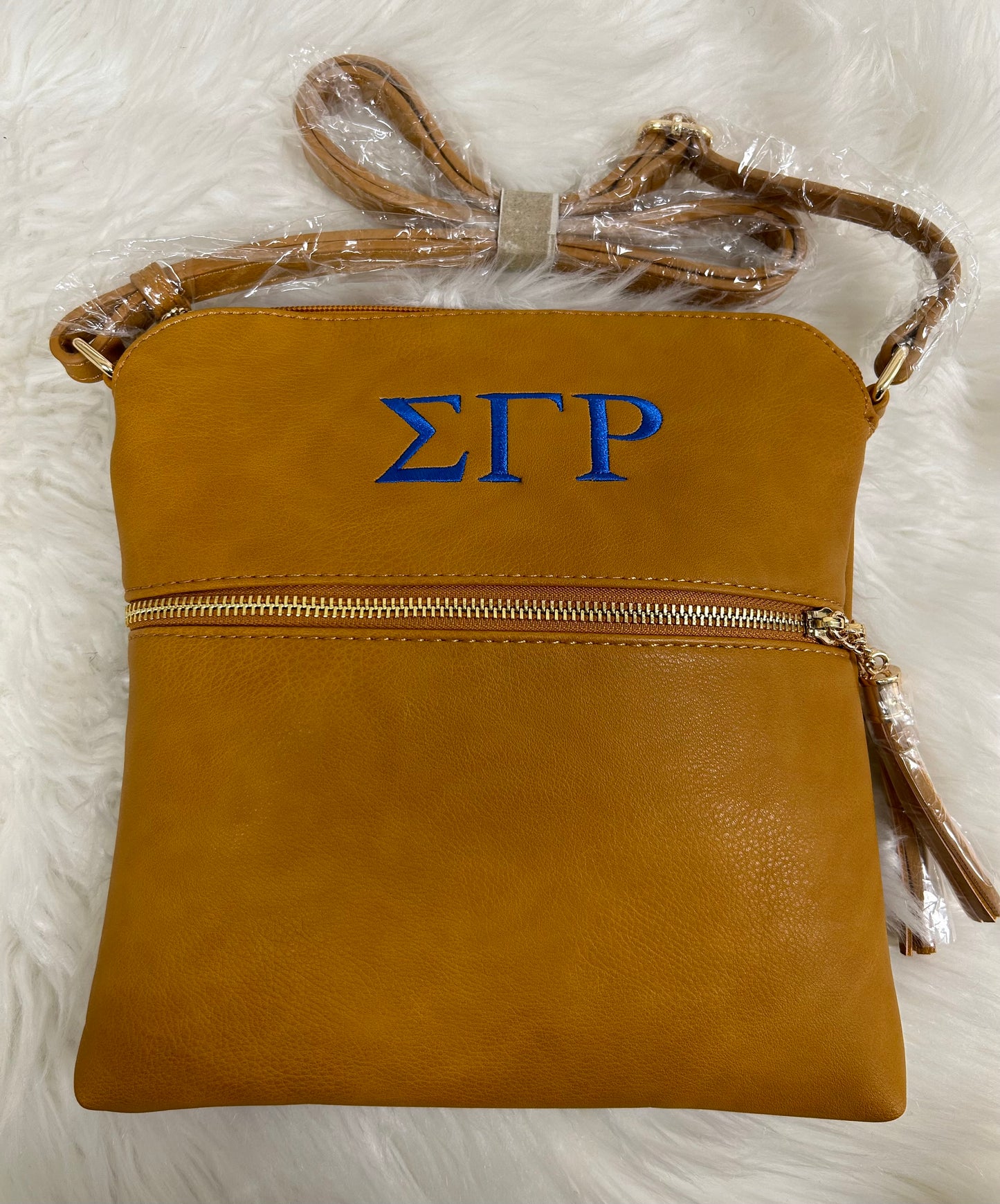 NEW Sigma Gamma Rho- Greek Letter Crossbody