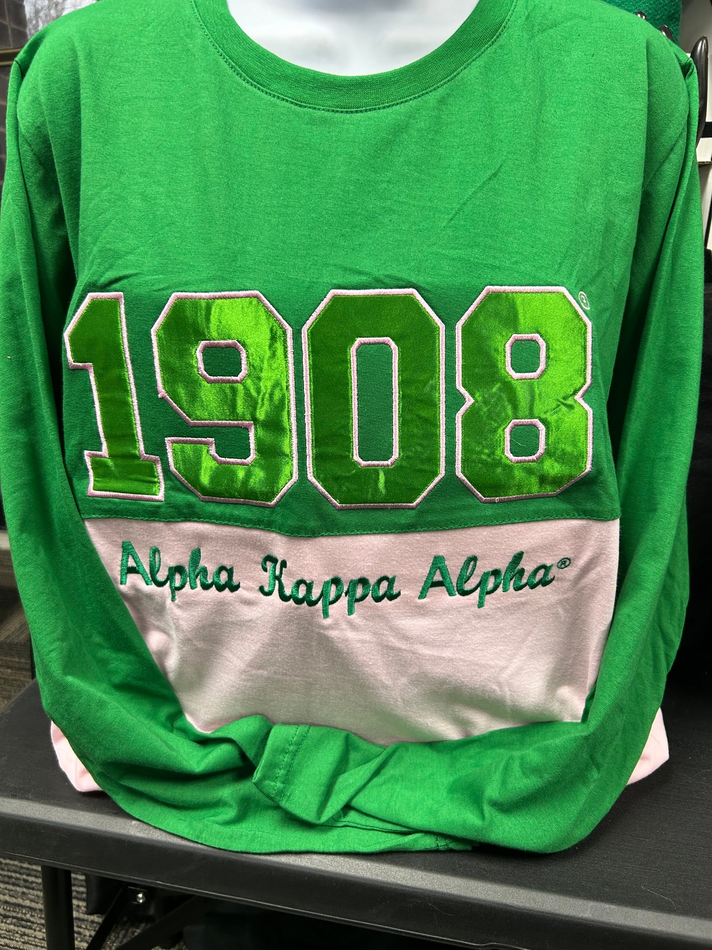 Alpha Kappa Alpha 1908 Fall Premium Long Sleeve Shirt