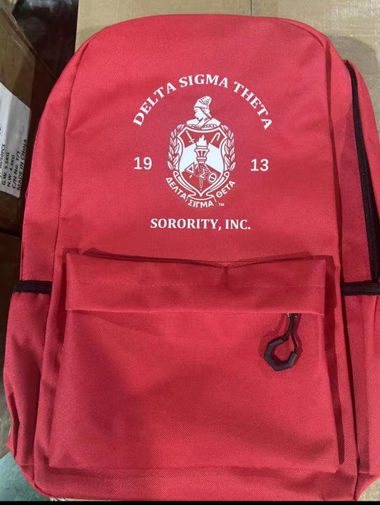 Delta Sigma Theta- bookbag