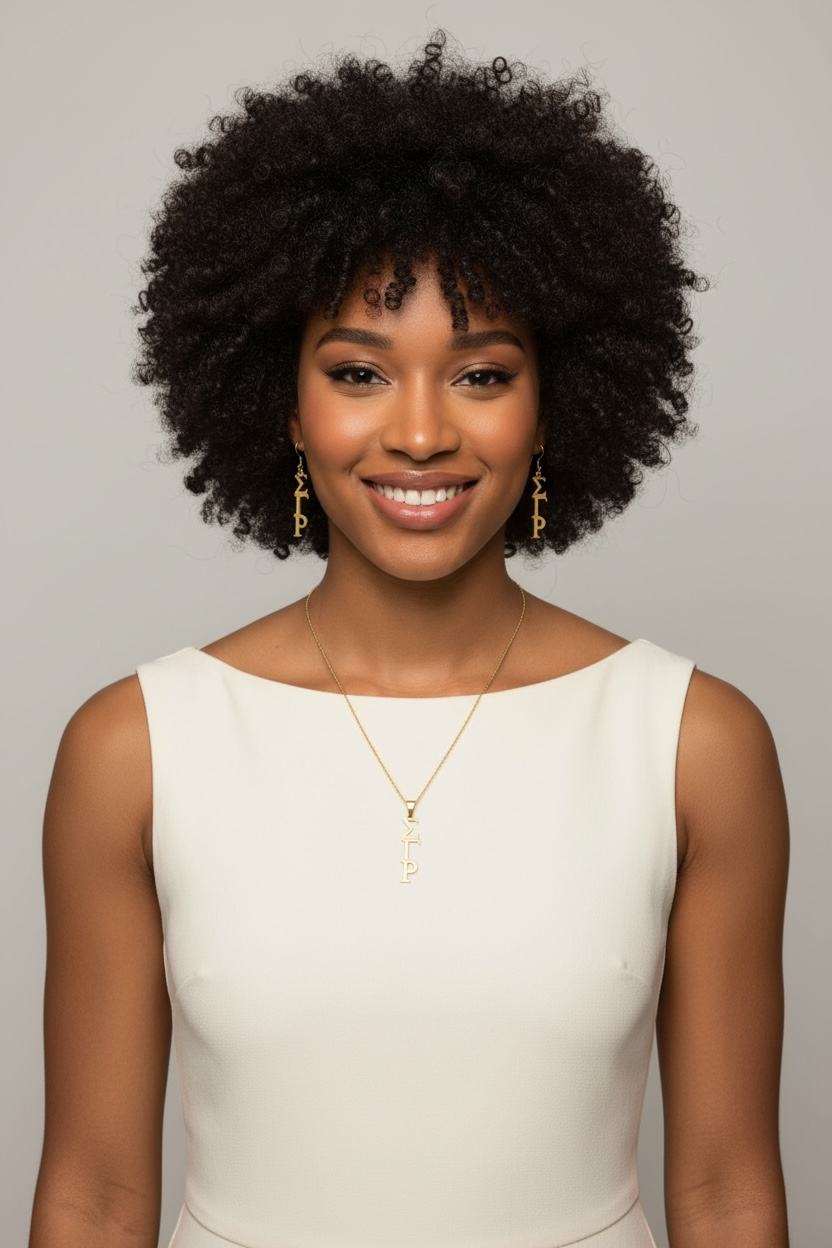 Sigma Gamma Rho Necklace Set