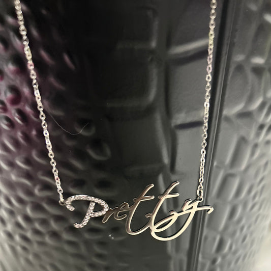 Pretty Girl - Stainless Steel Necklace