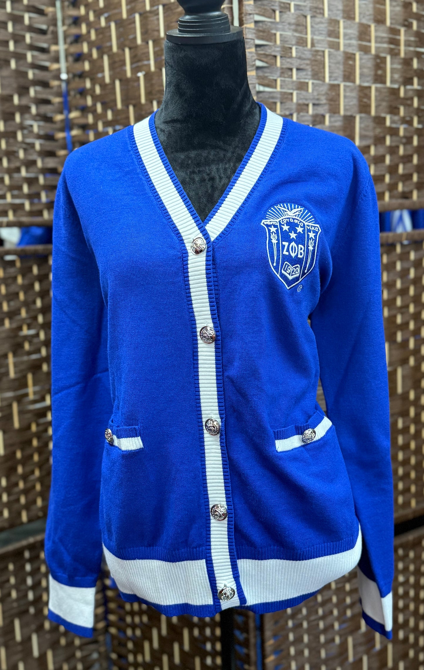 Zeta Phi Beta Cardigan