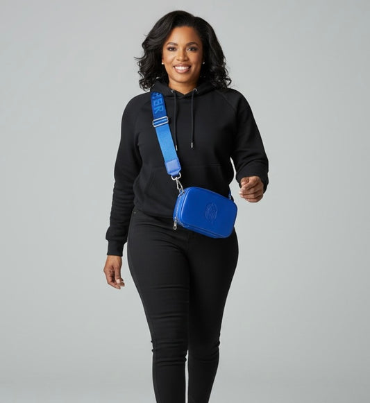 Zeta Phi Beta Phone crossbody w/ FINER STRAP