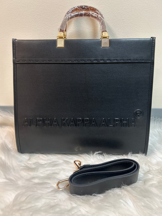 Alpha Kappa Alpha Deluxe Jumbo Luxury Purse