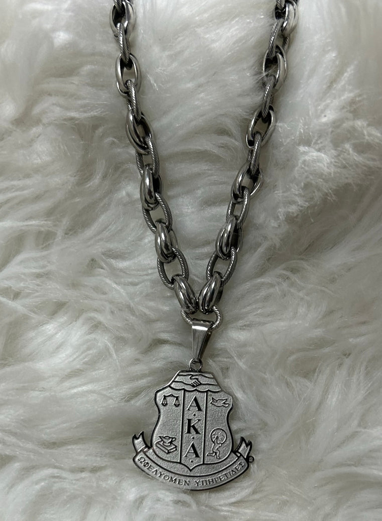 Alpha Kappa Alpha - Crest Necklace