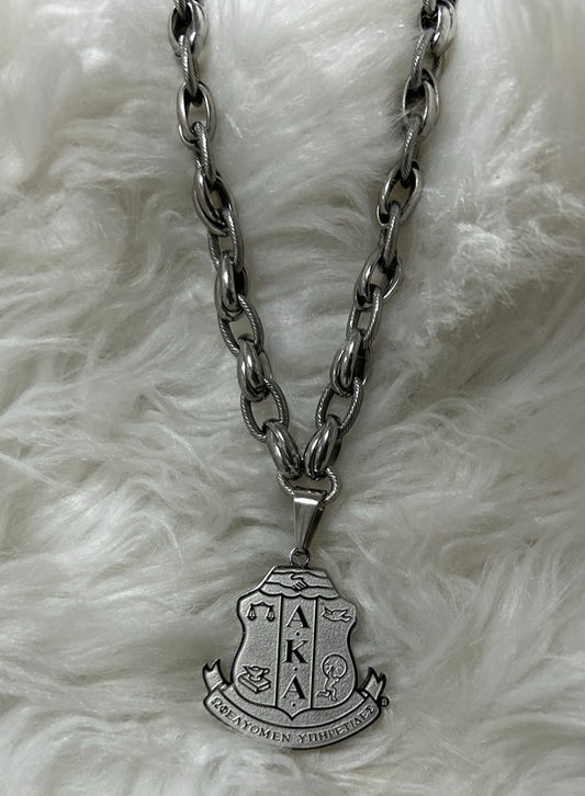 Alpha Kappa Alpha - Crest Necklace