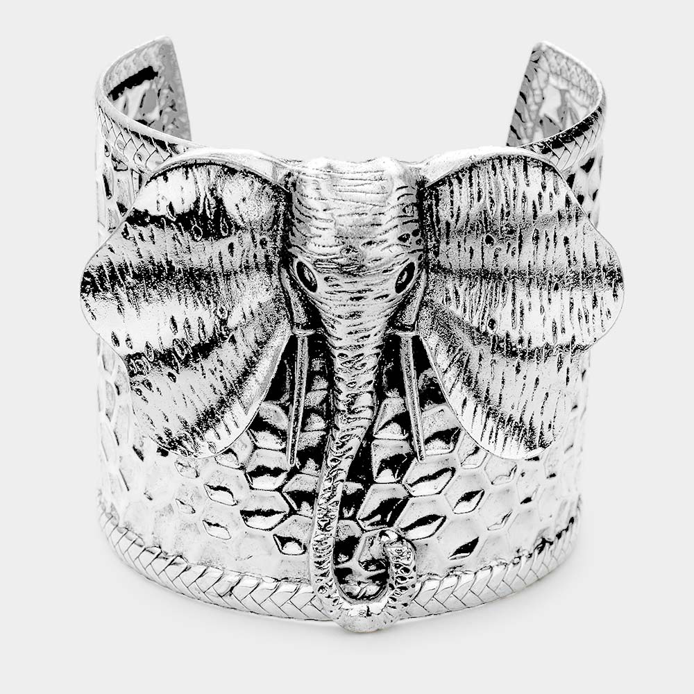 Elephant Cuff Bracelet