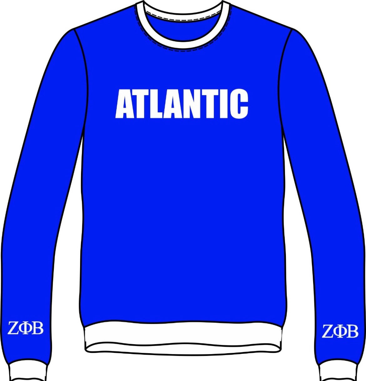 PRE ORDER ZETA PHI BETA - REGIONAL SWEATSHIRT