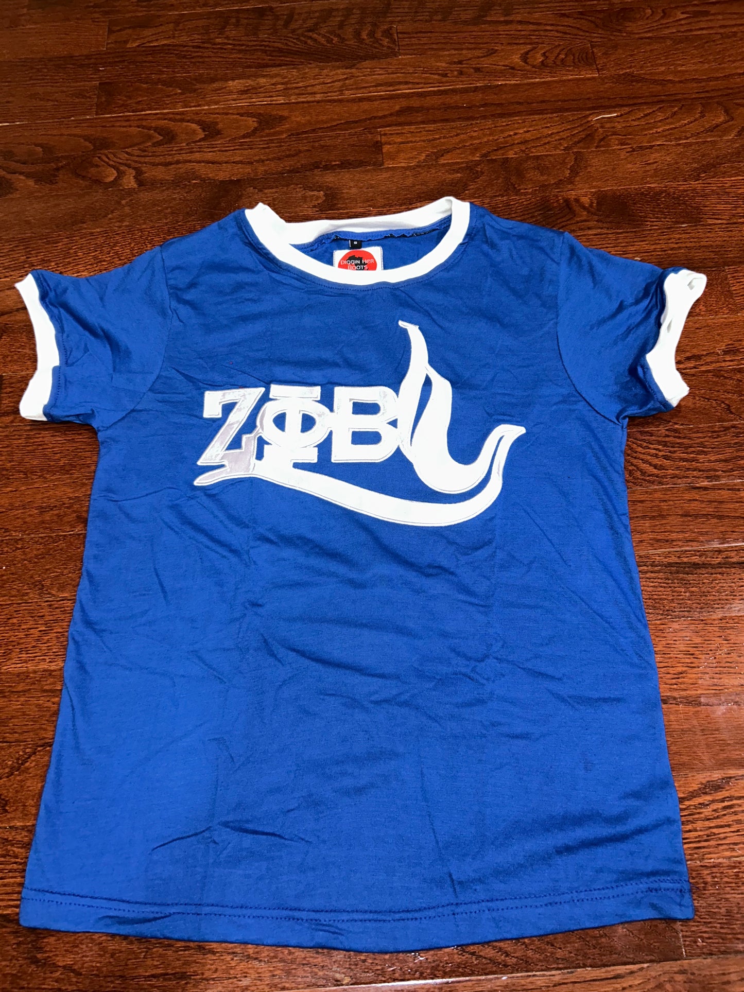 Zeta Phi Beta Dove Love - embroidered premium T shirt
