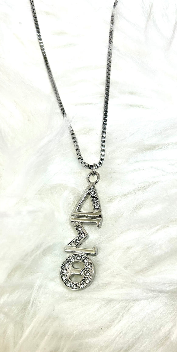 Delta Sigma Theta- “Bling” Necklace