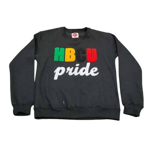 Chenille HBCU Pride Sweatshirt (unisex)