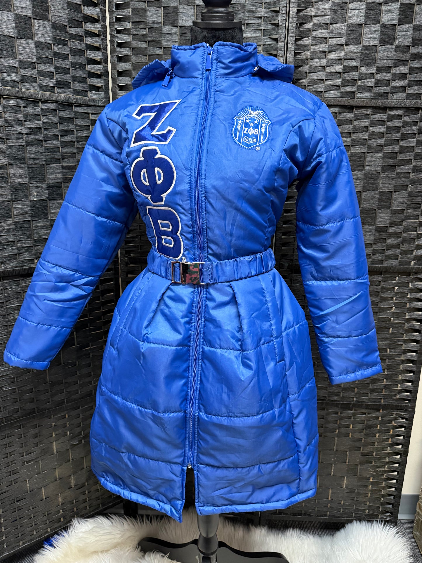 Puffer Peplum Jacket ZETA-PRE ORDER