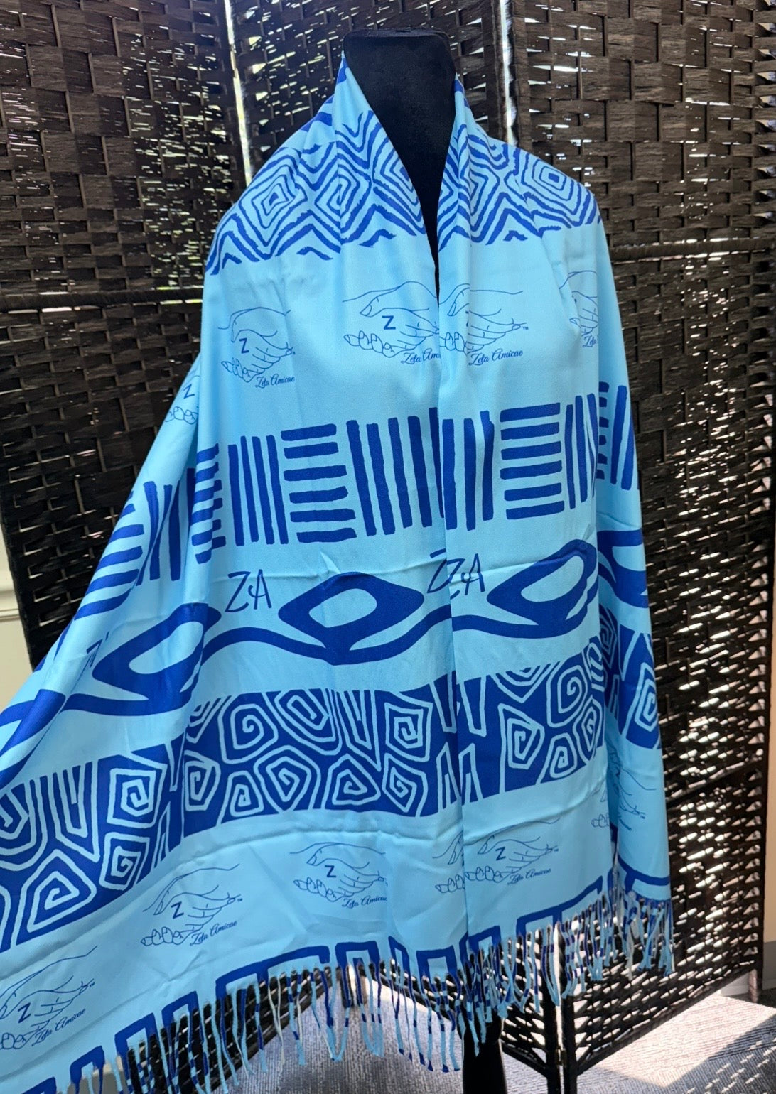 Zeta Amicae - Inspired Shawl