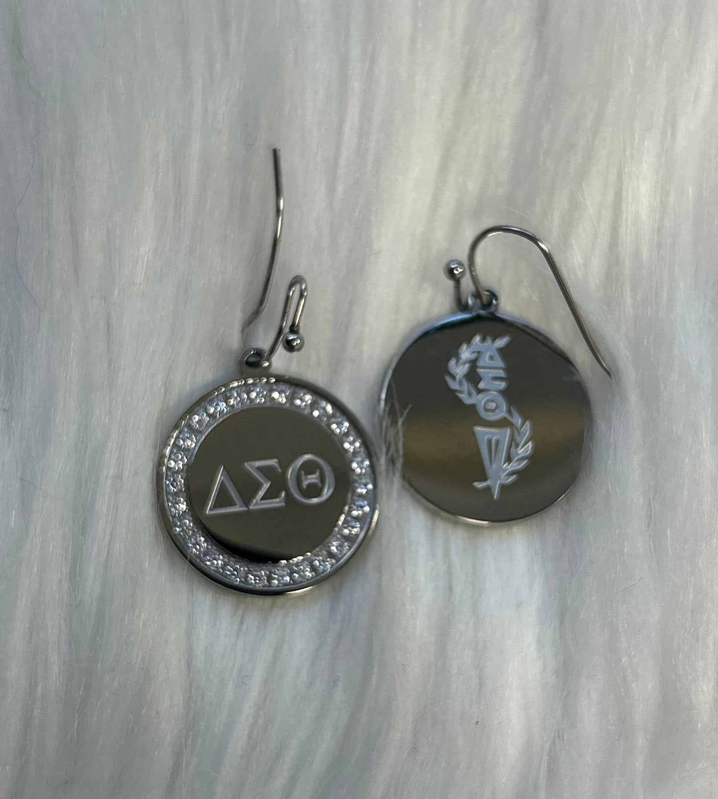 Delta Sigma Theta - Reversible earrings