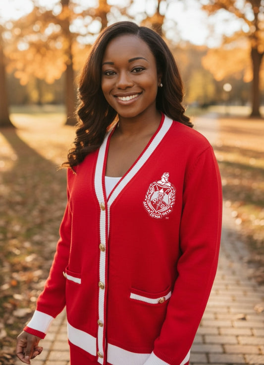 Delta Sigma Theta Cardigan ONLY